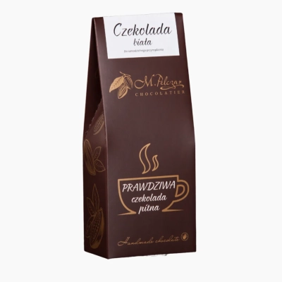 Prawdziwa czekolada pitna biała 200g